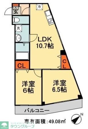 Prime Hills 千葉中央の物件間取画像